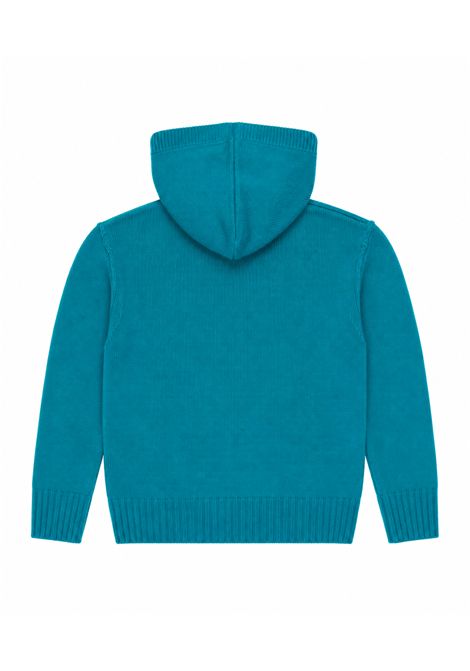 Pull con cappuccio PAOLO PECORA KIDS | PP4394TOPAZIO